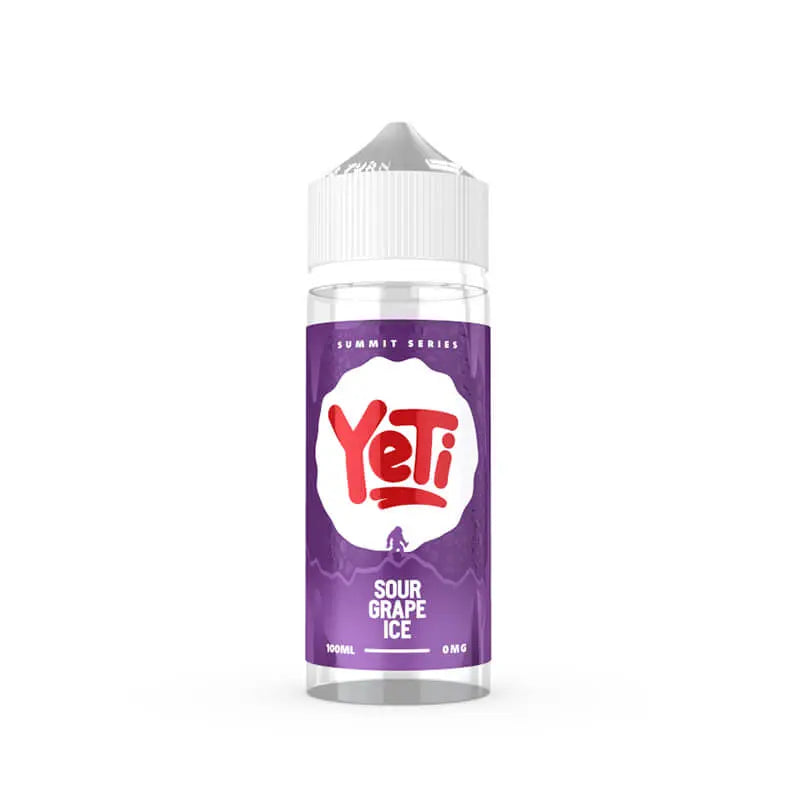 Yeti Summit Series Sour Grape Ice 100ml Shortfill E-Liquid Yeti