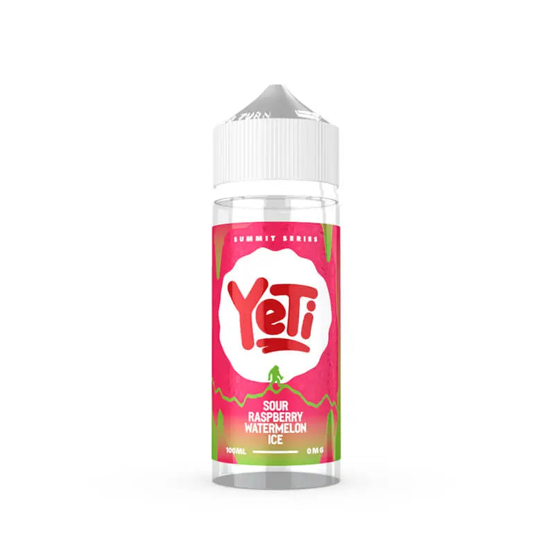 Yeti Summit Series Sour Raspberry Watermelon Ice 100ml Shortfill E-Liquid Yeti